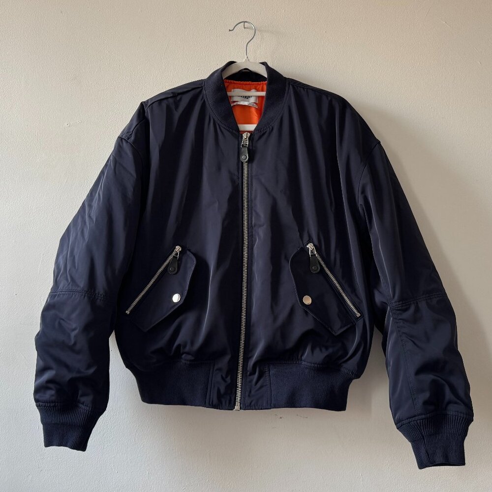 Tyreese Bomber Jacket in Navy